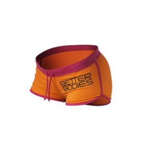 Better Bodies Contrast Hotpants-orange/pink