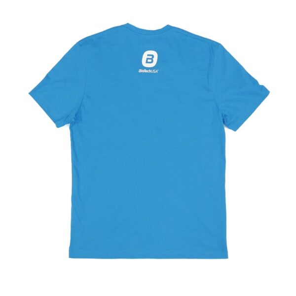 BiotechUSA T-Shirt V-Neck-türkisblau – Bild 2