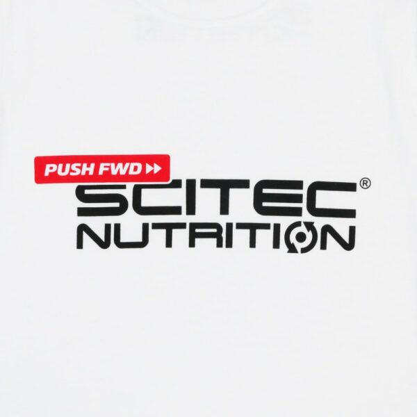 Scitec Nutrition Push FWD T-Shirt-weiss – Bild 2