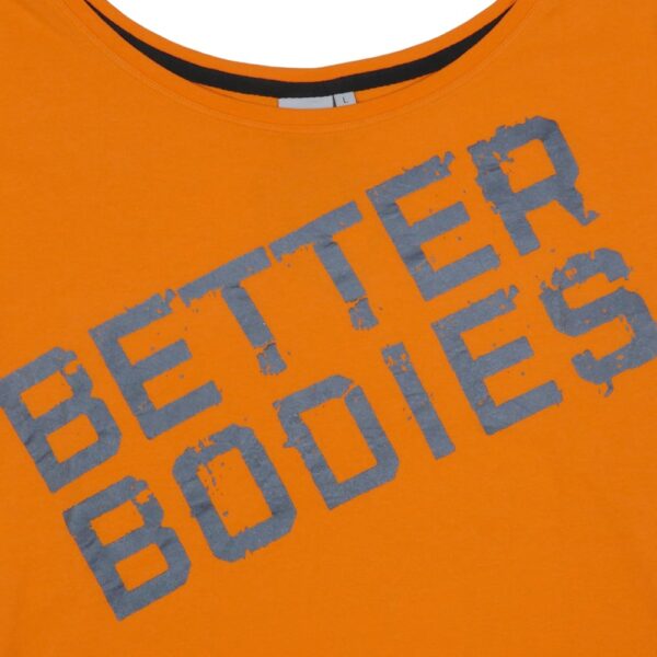 Better Bodies Casual Printed Tee-bright orange – Bild 2
