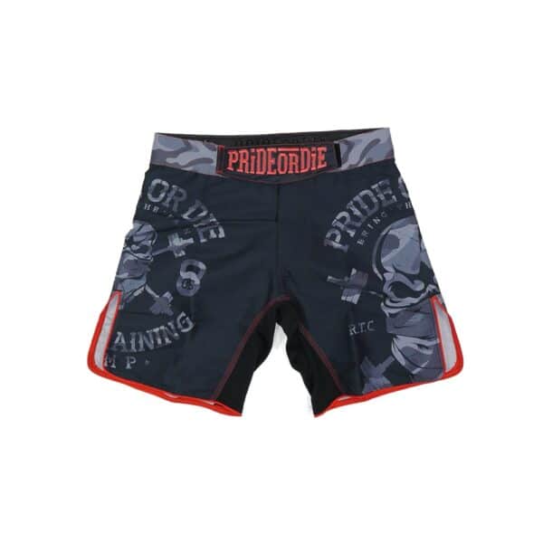 Pride or Die "RTC Urban" Fightshorts-schwarz/camo
