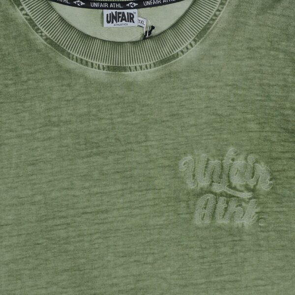 Unfair Athletics Crewneck-olive stonewashed – Bild 2