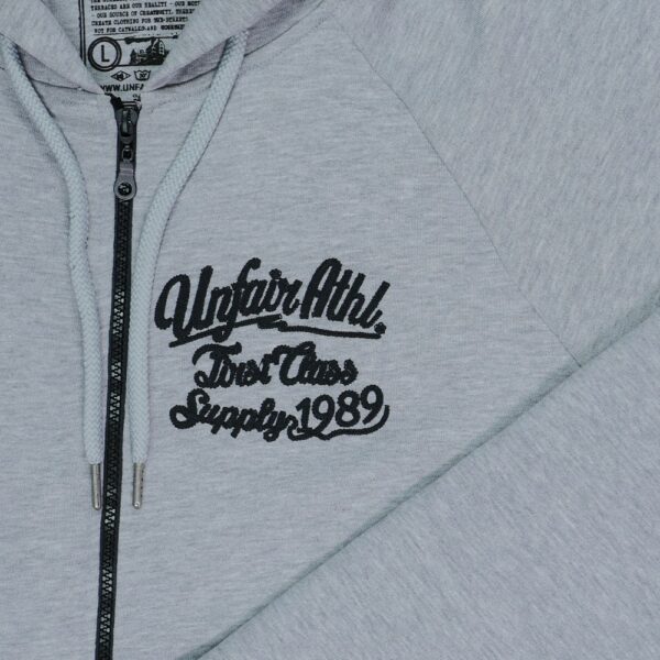 Unfair Athletics Chicano Zipper-grau – Bild 2