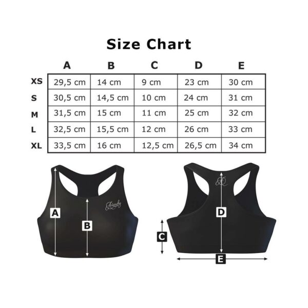 Anarchy Apparel  Panthera Sports Bra-schwarz – Bild 2