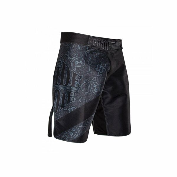 Pride or Die "Reckless Paisley" Fightshorts-schwarz – Bild 2