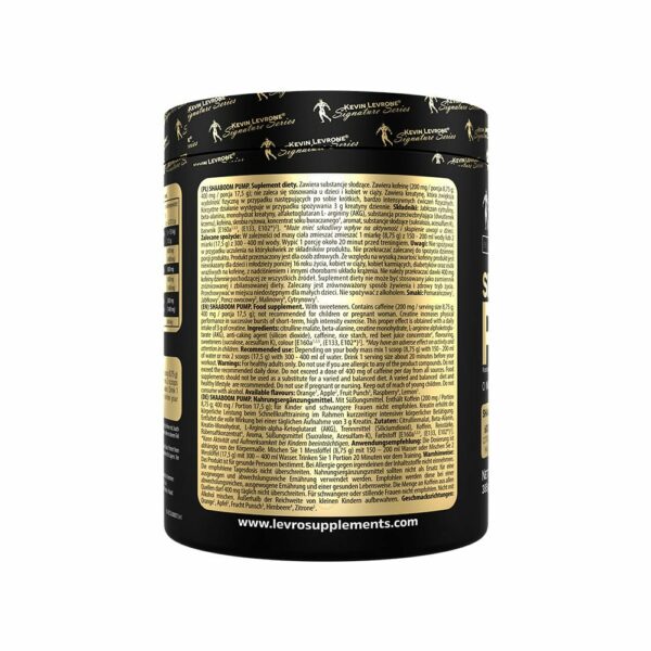 Kevin Levrone Black Line SHAABOOM Pump-385 g – Bild 3