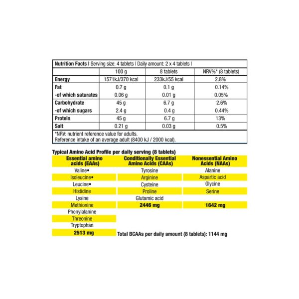 BiotechUSA Mega Amino 3200-300 Tabletten – Bild 2