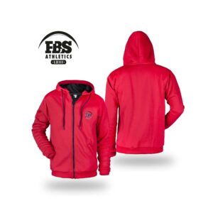 FBS Athletics LXIII Hoodie Jacke-rot