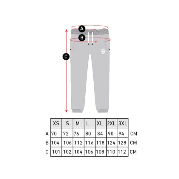 FBS Athletics LXIII Jogginghose-rot – Bild 2