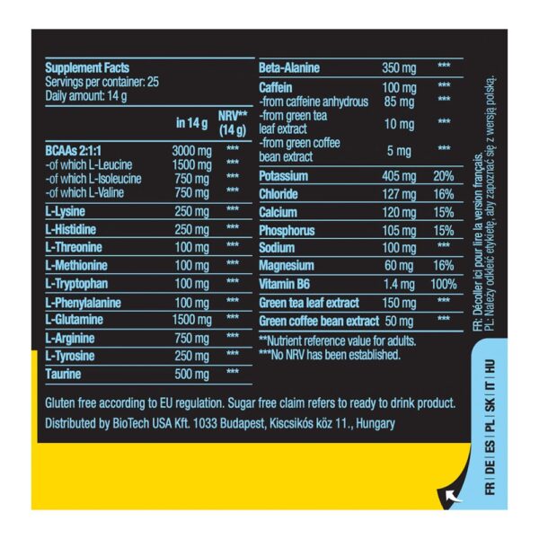 BiotechUSA Amino Energy Zero-360 g – Bild 2